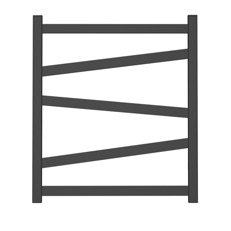 Полотенцесушитель водяной Point Феникс 53x60 PN15156B черный