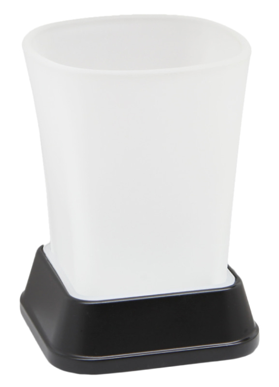 Стакан для зубных щеток WasserKraft Amper K-5428BLACK
