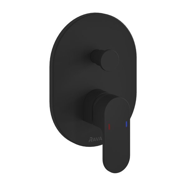 Смеситель для ванны и душа Ravak Chrome CR 065.20BL.O2.RB070 R-box X070433