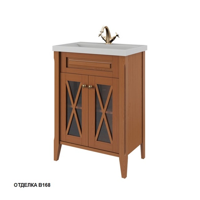 Тумба под раковину Caprigo Napoli-promo 60 см noce guarneri 33610-B168