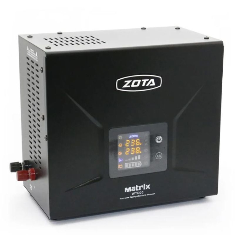 Источник бесперебойного питания ZOTA Matrix WT600, 600 Вт, 12В ZX3468812600