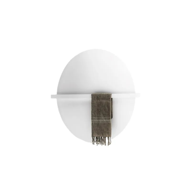 Полотенцесушитель Antrax Saturn&Moon ECESM073001T/Bcor ⌀73 см электрический, цвет Bcor