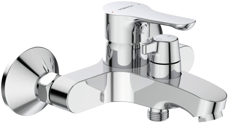Смеситель для ванны с душем Vidima Wave BA416AA
