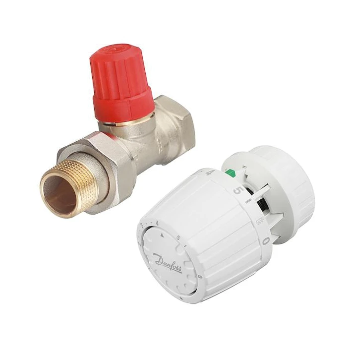 Danfoss Комплект термостатических элементов 3/4 прямой для двухтрубной системы (013G2236)