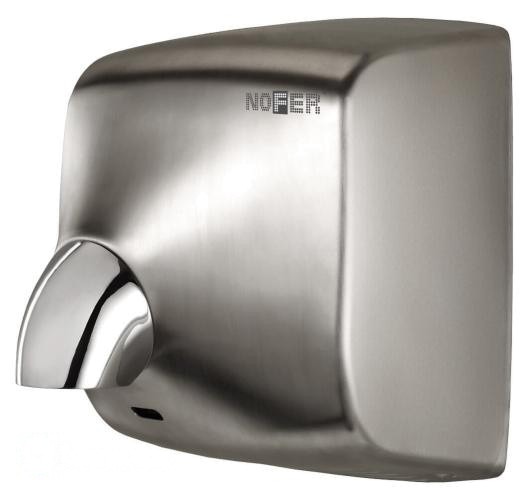 Сушилка для рук NOFER WINDFLOW автоматическая 2450 W хром матовый 01151.S (01151.S)
