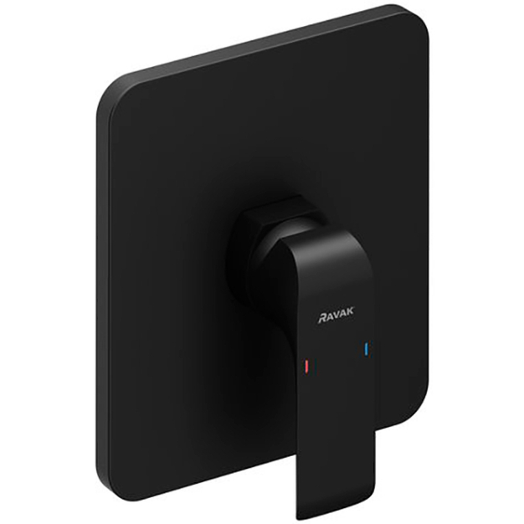 Смеситель для душа Ravak Flat Black FL 066.20 X070180 черный матовый