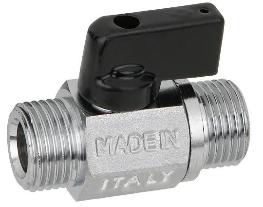 Кран шаровый Bugatti Kansas Mini 08100017 1/2" ручка-флажок