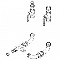 Гидравлический комплект на котел Baxi  (KHW71410431)