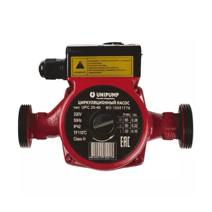 Насос циркуляционный с мокрым ротором UPC 32-60 180 PN10 1х230В/50 Гц Unipump 15467