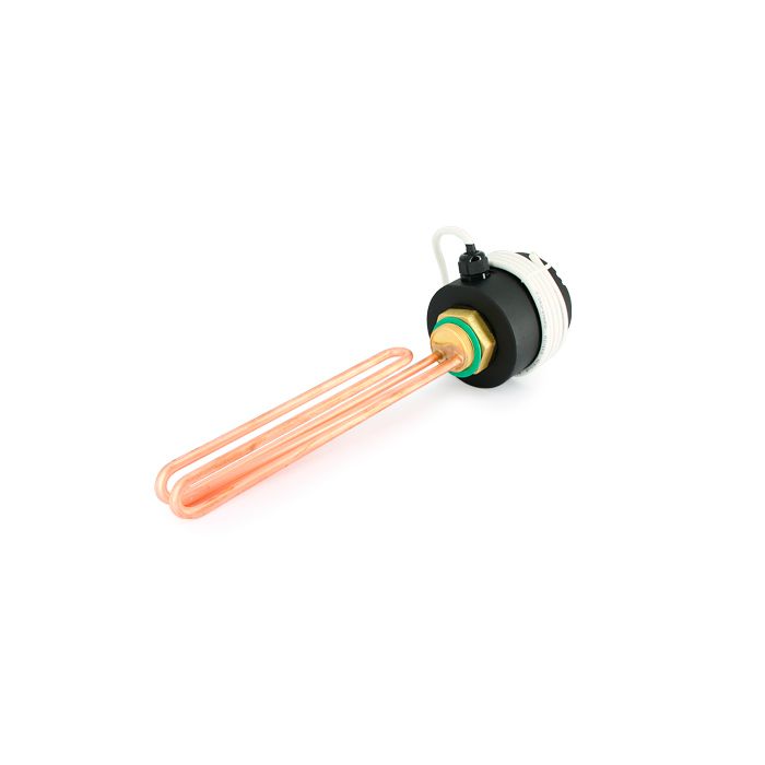 ТЭН Uni-Fitt 2 кВт для бойлера INDIRECT F резьбовой Н 1 1/2" со встроенным термостатом с кабелем 2 м 800C6200