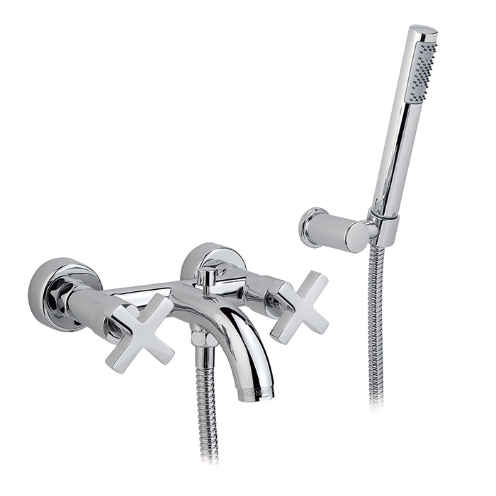 Смеситель для ванны с ручным душем со стены Nicolazzi  M.CROCE 2202CR27