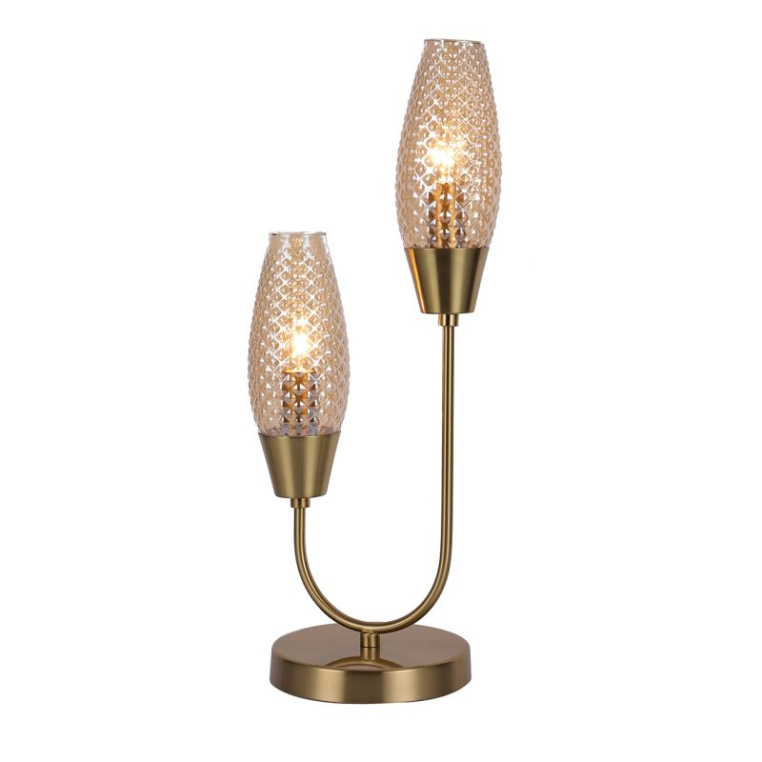 Настольная лампа декоративная Escada Desire 10165/2 Copper