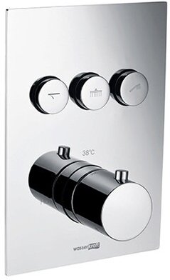 Термостатический смеситель для ванны и душа WasserKraft Neime 1944 Thermo