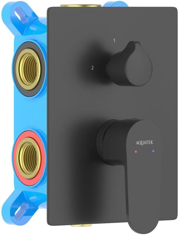 Смеситель для ванны Aquatek Оберон AQ1247MB