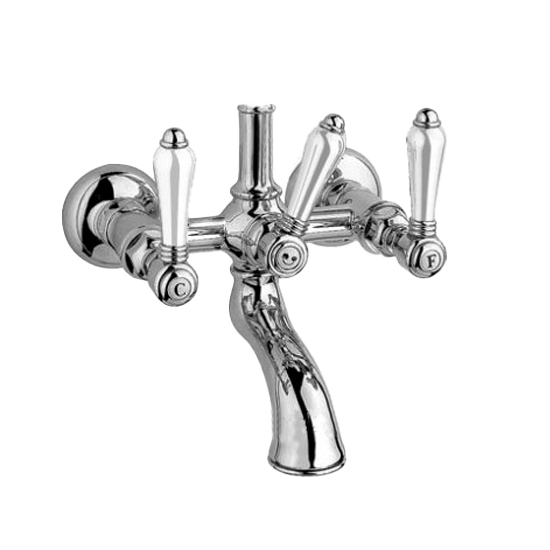 Смеситель для ванны под душевую стойку  Nicolazzi PETIT M. BLANC 1400CR78