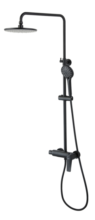 Душевая стойка LEMARK Bronx LM3760BL черный