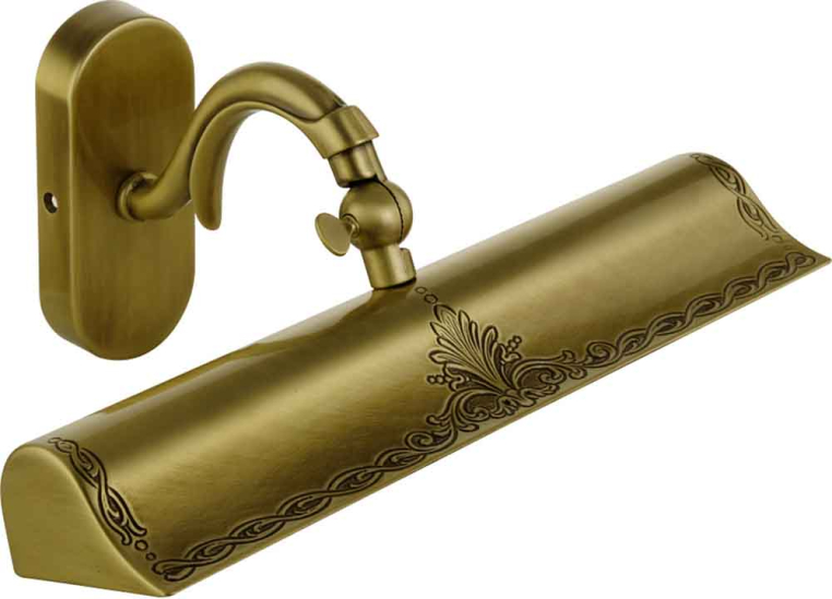 Светильник-карниз настенный Migliore Mirella 17190 бронза L31 cm