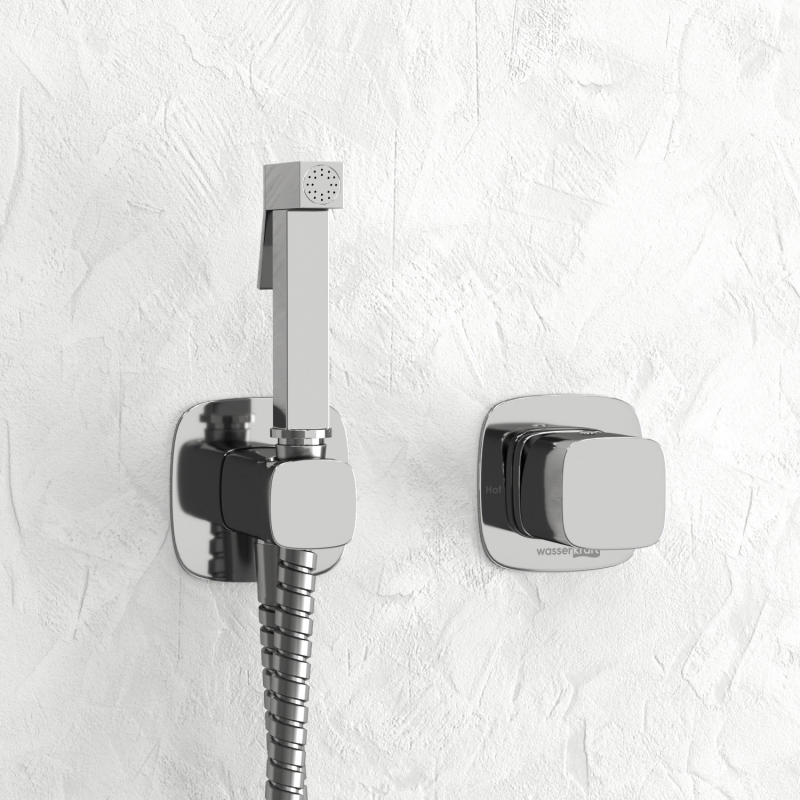 A8651.326.057.136 Встраиваемый комплект для биде со шлангом