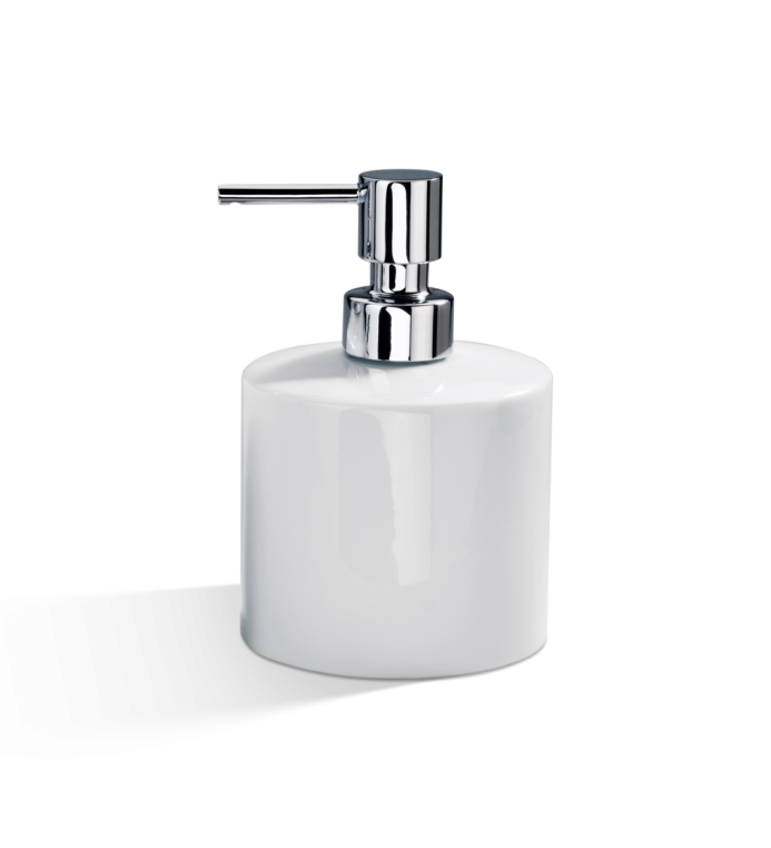 Дозатор для мыла Фарфор белый / Хром Decor Walther 0844100 - DW 520