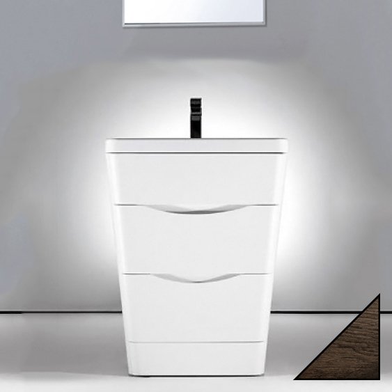 Тумба под раковину BelBagno Piramide 65 rovere moro (PIRAMID-650-2C-PIA-RW)