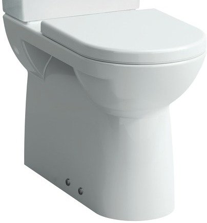 Напольный унитаз Laufen PRO  с микролифтом, безободковый 8.2495.5.000.000.1+8.9896.5.000.000.1