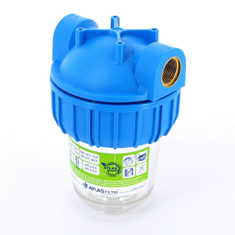 Колба фильтра 5" Atlas Filtri Plus 3/4" 3P SX (ZA107T411)