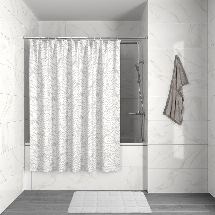 Штора для ванной IDDIS Decor 180*180 (D04P118i11)