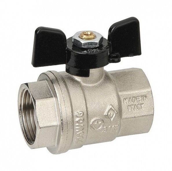 Кран шаровой Bugatti 3/4" BB (бабочка) серия Oregon 03020067 (03020067)