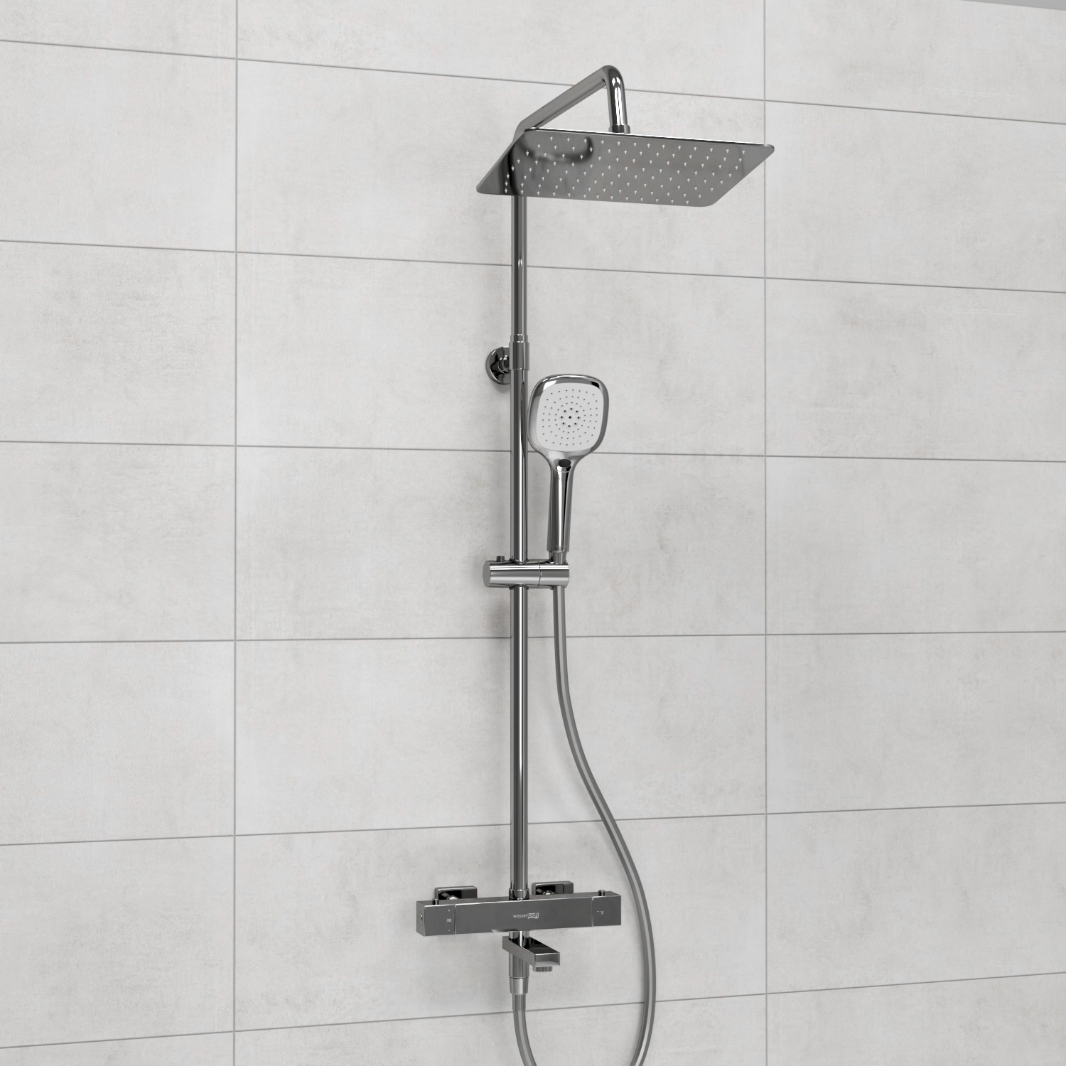 A199.069.065.087.CH Thermo Душевой комплект с термостатическим смесителем