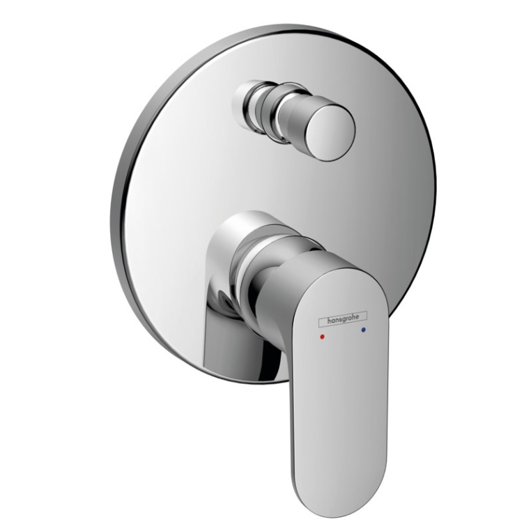 Смеситель для ванны c душем Hansgrohe Rebris S 72466000, хром