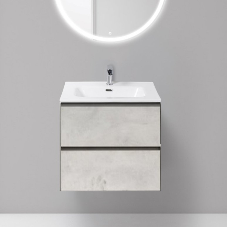 Тумба под раковину BelBagno Pietra 60 stucco cemento leggero (PIETRA-600-2C-SO-ST)