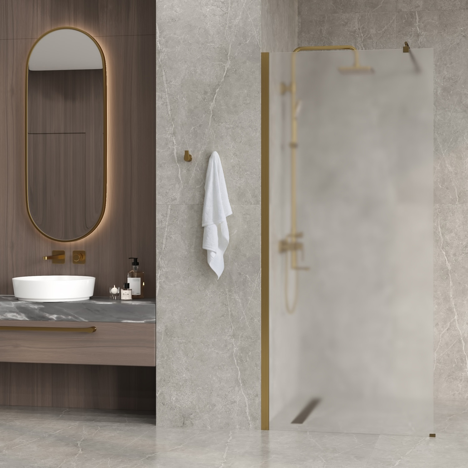 Rur 30W39BG-MG Душевое ограждение