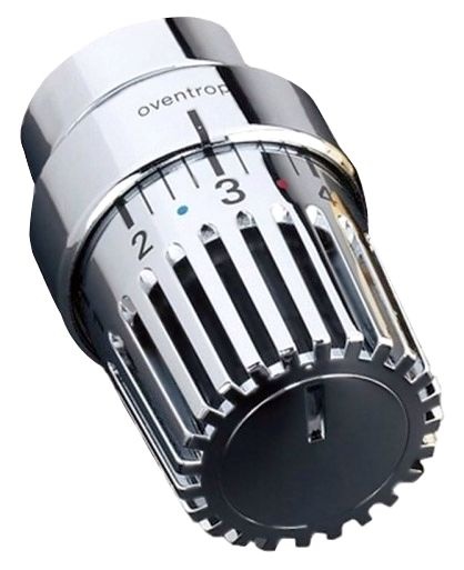 Oventrop Термостатическая головка Uni LH (M 30 x 1,5) хромированный с декоративным кольцом art 1011469 (1011469)