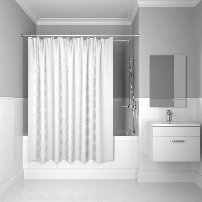 Штора для ванной IDDIS Chequers 200*200  Chequers (432P20RI11)