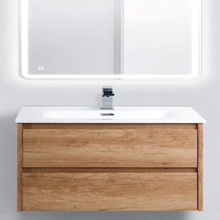 Тумба под раковину BelBagno Kraft 100 см KRAFT-1000-2C-SO-RNN Rovere Nebrasca Nature