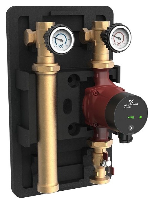 Насосная группа Grundfos HEATMIX D25 ALPHA2L 40 (99309071)