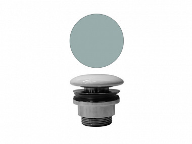 Донный клапан GSI PCS15 с керамической крышкой (Color Elements) , цвет Ghiaccio