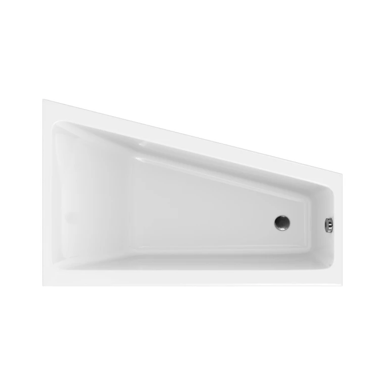 Акриловая ванна Cersanit Crea 160x100 P-WA-CREA*160-RNL+ZP-SEPW1000001 с ножками