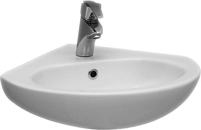 Раковина угловая Serel Friendly 55х47 см 6743