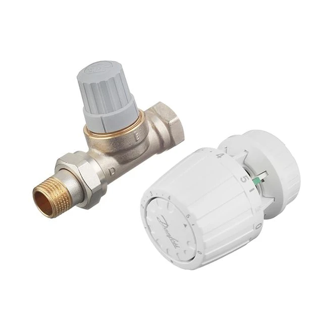 Danfoss Комплект термостатических элементов 1/2 прямой для однотрубной системы (013G2231)