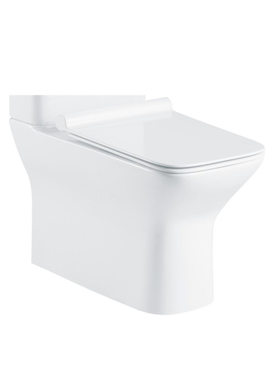 Чаша напольного унитаза BelBagno Romano  с микролифтом, безободковый BB120CP+BB120SC
