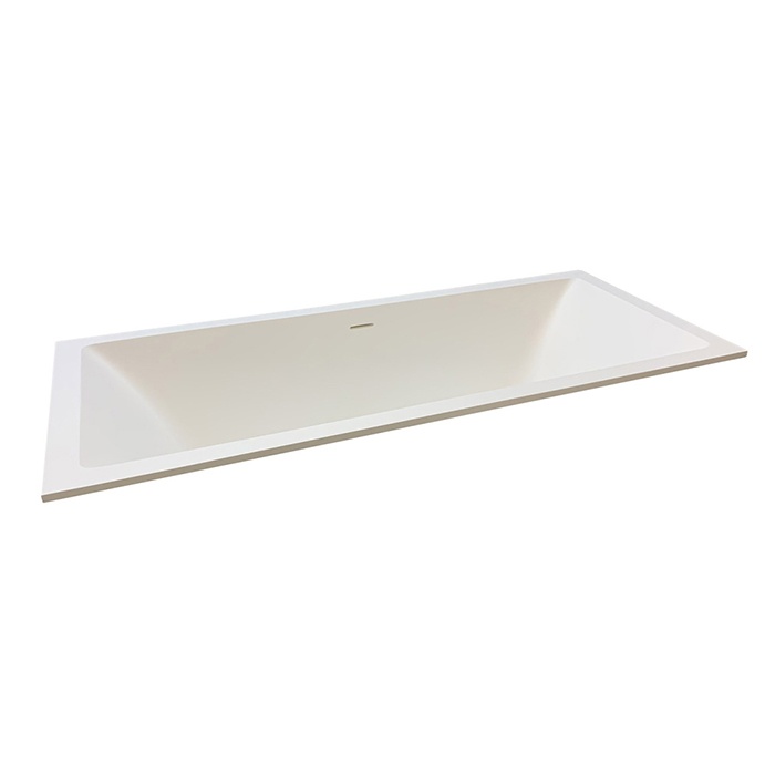 Акриловая ванна Knief K.Stone Shape 0600-750-01 встраиваемая, 180x80x60 cм, с щелевым сливом переливом