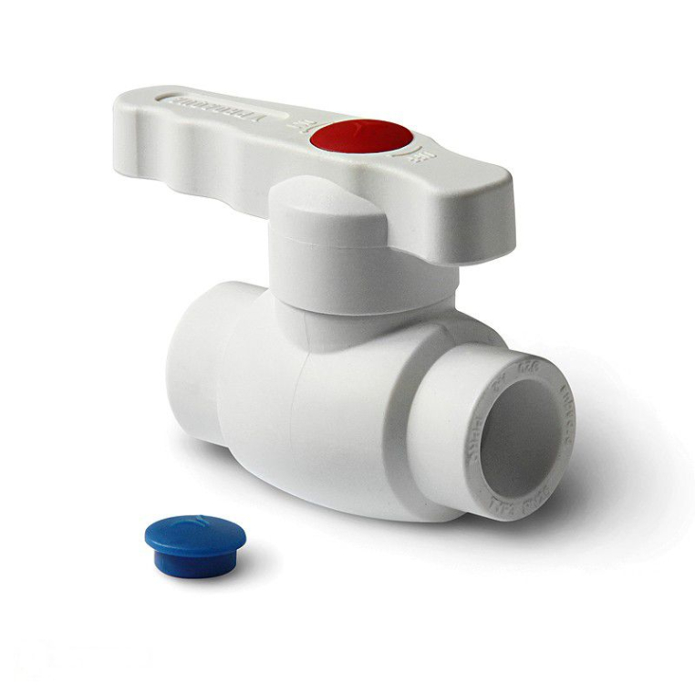 Pro Aqua PP-R Шаровой кран 40 Standard белый (PA44014)