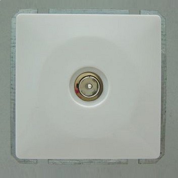 ТВ-розетка оконечная без рамки Imex 1513L 1513L-S100