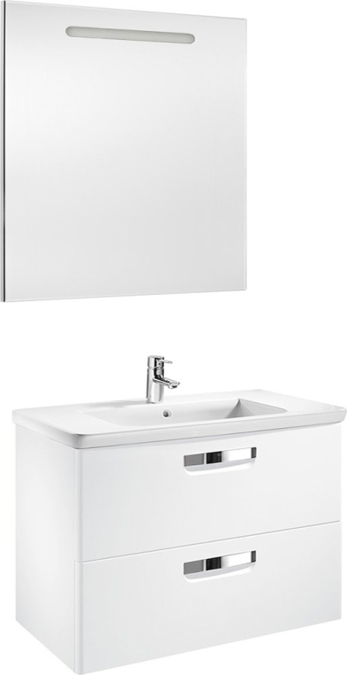 Комплект мебели Roca Gap 80 белая матовая (Zru9302732+327470000+Zru9302750)