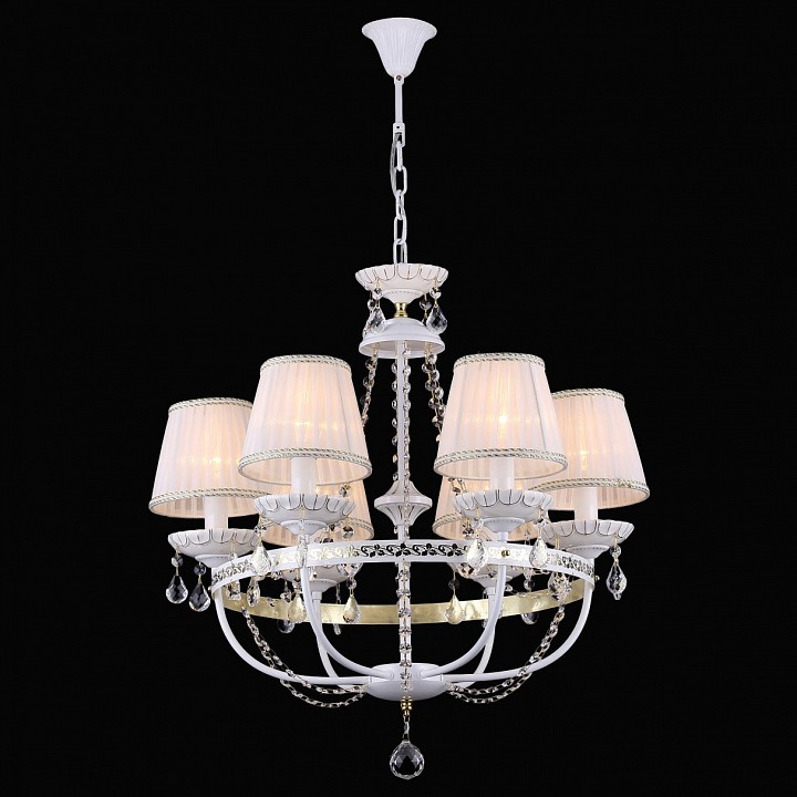 Подвесная люстра Natali Kovaltseva 10849 10849/6C WHITE GOLD