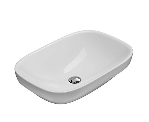 Раковина Globo GE042BI GENESIS 60.40, цвет белый