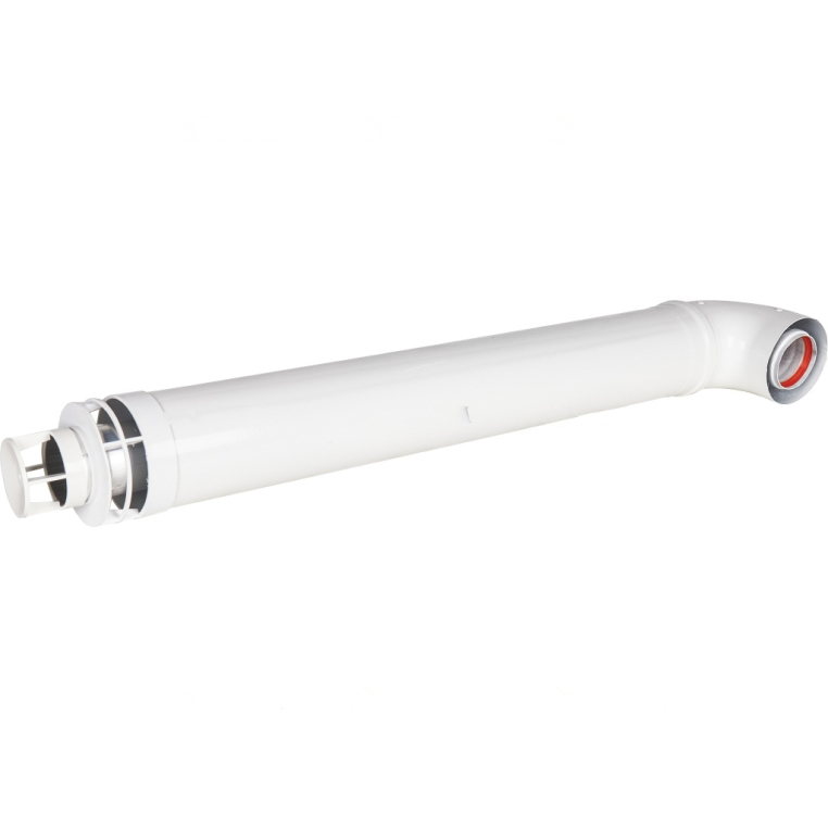 ROMMER RCA-6010-210900 Комплект дымохода СТАНДАРТ 60/100 - 900мм  хомут в комплекте + втулка D60 L-50