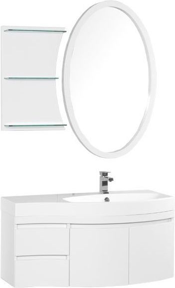 Мебель для ванной Aquanet Опера 115 R белый (2 дверцы 2 ящика) 00169418