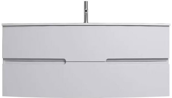 Тумба с раковиной Jacob Delafon Nona 120 глянцевый белый (EB1890RU-G1C+EB1882RU-00)